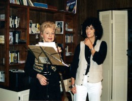 Elizabeth Sabine with Anne McGee